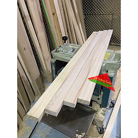 Mua Bó 4 thanh gỗ thông vuông 2x4cm  dài 1m bào láng 4 mặt đẹp dùng làm khung sườn  làm xương  trang trí