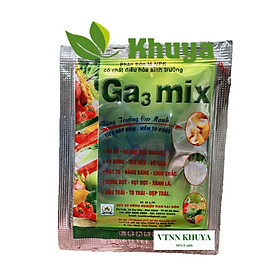 Phân bón lá dưỡng cây trồng Ga3 Mix 10gr Phục hồi tăng trưởng cây