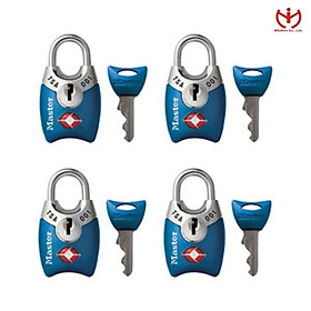 Mua Bộ 4 ổ khóa vali TSA Master Lock 4689 EURQ Sử Dụng Chung Chìa