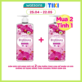 Kem Tắm Watsons Love My Skin Brightening Cream Body Wash 700ml