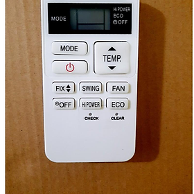 Mua Điều khiển điều hòa dành cho Toshiba các dòng RAS-H10 RAS-H13 RAS-H18 1HP 1.5HP 2HP-  Tặng kèm Pin!!!