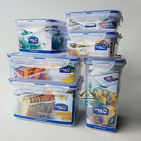 Bộ 6 hộp nhựa bảo quản thực phẩm Lock&Lock Classic kín hơi và an toàn thực phẩm [HPL818]