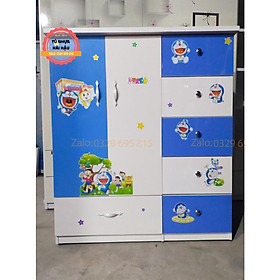 Tủ trẻ em 2 cánh 6 ngăn kéo cho bé - Tủ nhựa Hải Hậu - Chỉ giao tại Hải Hậu(Nam Định)