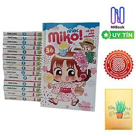 Combo Nhóc Miko! Cô Bé Nhí Nhảnh( Tập 22-36) ( Tặng kèm sổ tay Xương Rồng )