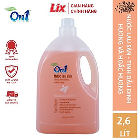 Nước lau sàn On1 tinh dầu Đinh hương & Hoắc Hương dung tích 2,6L LC202