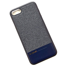 Ốp lưng iPhone 8 / 7 hiệu Memumi leather canvas - Hàng nhập khẩu
