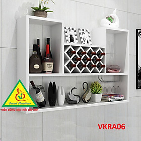 Tủ Kệ rượu trang trí treo tường VKRA15 - Nội thất lắp ráp Viendong Adv