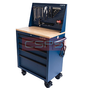 Mua Tủ dụng cụ CSPS 76cm - 05 hộc kéo không nâng hạ màu xanh kèm vách lưới