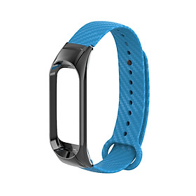 Dây Đeo Sợi Carbon Thay Thế Cho Xiaomi Band 3