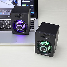 Mua Loa T-Wolf S1  2.0 3Wx2  LED  Jack 3.5mm + USB  Surround Sound