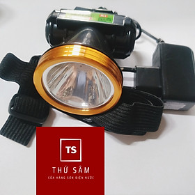 Đèn pin led đội đầu ánh sáng trắng