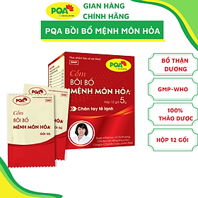 Cốm Bồi Bổ Mệnh Môn Hỏa PQA Cải Thiện Thận Dương, Mạnh Gân Cốt Và Tăng Cường Sức Khỏe Hộp 12 Gói