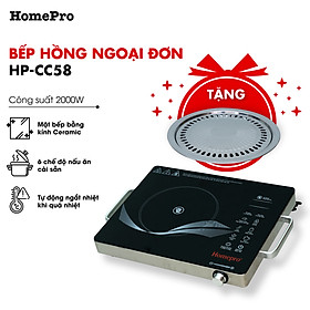 Mua Bếp hồng ngoại Homepro Thailand HP-CC58 Hàng Chính hãng  Bảo Hành 12 tháng