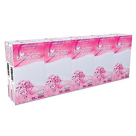 Lốc 10 Gói Khăn Giấy Bỏ Túi Cao Cấp Bless You 12 tờ 3 lớp