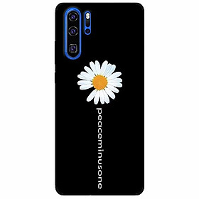 Ốp lưng in cho Huawei P30 Pro Mẫu Cúc Chữ Dài