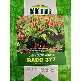 Hạt Giống Ớt Xiêm Rừng Rado 377