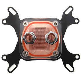 Water Cooling Computer CPU Block Head Copper Base Replacement for INTEL CPU Block