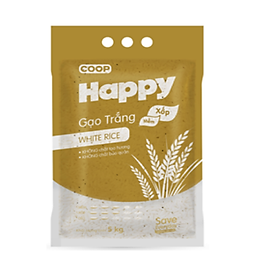 Chỉ giao HCM Gạo trắng xốp mềm Coop Happy 5kg - 3508529