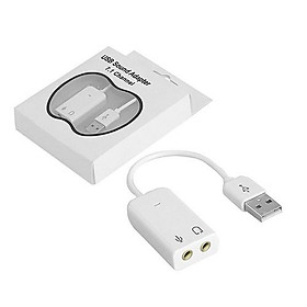 Mua Usb Âm Thanh Adapter 7.1 Channel Ra 2 Jack Mic Và Audio