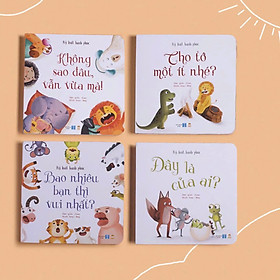 BỘ SÁCH KỶ LUẬT HẠNH PHÚC - SERIES SÁCH ĐỒNG HÀNH VỚI BA MẸ VIỆT NUÔI DƯỠNG THÁI ĐỘ SỐNG LẠC QUAN VÀ TÍCH CỰC CHO BÉ, Sách bồi cứng - CÔNG TY TNHH LIONBOOKS VIỆT NAM