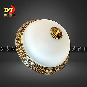 Mua Đèn ốp trần đồng đá phong cách bắc âu HTLQ OTD