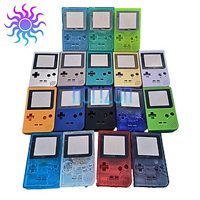 Bộ vỏ thay thế vỏ đầy đủ cho gbp game cổ điển cho pocket gbp với nút và pad dẫn điện màu: Xóa màu tím