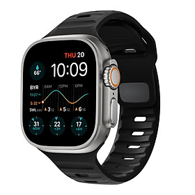 Mua Dây Đồng Hồ Dành Cho Apple Watch KAi.N Sport Carbon- Hàng Chính Hãng