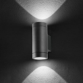 Đèn LED gắn tường ngoại thất DSLUX - DD-OW863W (vỏ trắng)