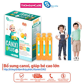 Canxi cho bé - Canxi Nano Plus, giúp xương răng chắc khỏe, giảm còi xương