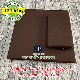 Mua Đệm Ngồi Thiền 70x70x5cm Gấp Gọn Tiện Dụng  Bảo Hành 12 Tháng - Bạn Phải Mua Ngay