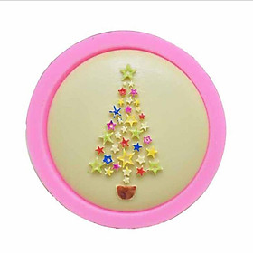 Silicone Christmas Star Tree Mold Fondant Cake Making Baking Tool