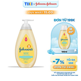 Sữa tắm gội toàn thân Johnson's Baby (500ml)