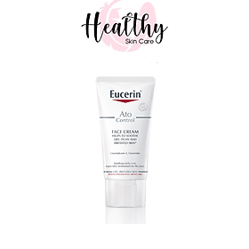 Kem dưỡng ẩm chuyên sâu, tái tạo da nhạy cảm Eucerin AtoControl Face Cream 50ml