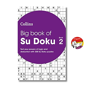 Sách - Big Book of Su Doku Book 2 by Collins | Test Powers of Logic with Su Doku Puzzles