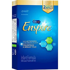Sữa Bột Enfamil Enspire Infant Formula (Dành Cho Trẻ 0 - 12 Tháng Tuổi) (Hộp Giấy BIB 850gr)