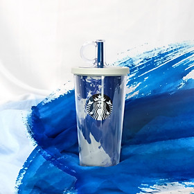 Mua Bình Starbucks Cold Cup 16Oz (473ml) SLURPEE NAVY BRUSH