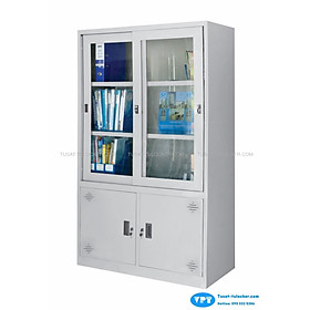 Mua Tủ Hồ Sơ Văn Phòng 2 Cánh Lùa VPT 09-LK  Tủ Sắt 2 Cánh Sơn Tĩnh Điện Cao Cấp