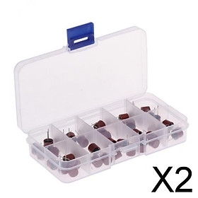 2x50Pcs TR5 Series Micro Fuse Assortment Kit Slow Blow 10 Values ​​each 5 Pieces