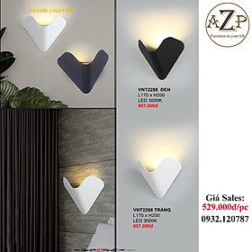 AZP - ĐÈN ỐP VÁCH / ĐÈN TRANG TRÍ / ĐÈN TREO TƯỜNG PHÒNG KHÁCH, PHÒNG NGỦ, NHÀ HÀNG, KHÁCH SẠN AZP-VNT2288 phong cách đương đại, hàng nhập khẩu AZP