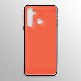 Ốp lưng kính cường lực cho Realme 5 Pro, Realme Q in hình màu sắc