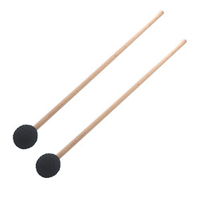 2x Percussion Mallets Sticks Percussion Instrument  for Drummers