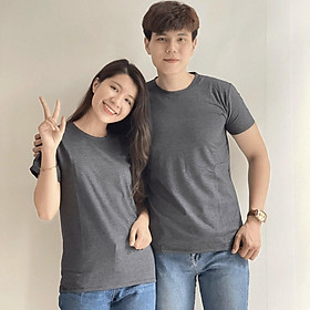 Áo thun cổ tron hottrend NAM NỮ NGẮN TAY