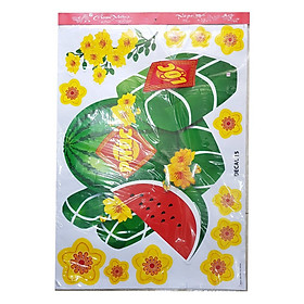 Mua DECAL TRANG TRÍ HỌA TIẾT NỔI 3D HÌNH TRÁI DƯA HẤU