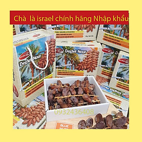 Chà Là Sấy Nguyên Cành - Hộp 1kg Kèm Túi Xách - Chà là dẻo, tươi ngon