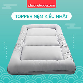 Mua Nệm Futon Topper Bông Gòn Kiểu Nhật  TUFU FUTON Classic Japanese Style