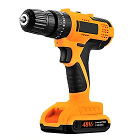 Mua Máy bắt vít  Máy khoan siêu xịn 2 Pin sạc 48W Đa tốc độ mạnh mẽ (Kèm Vali nhiều phụ kiện)