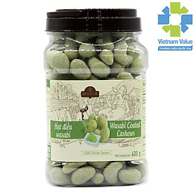 Hạt điều Wasabi hủ 400g LAFOOCO