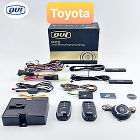 Bộ chìa khóa thông minh START-STOP điều khiển từ xa OVI dành cho ô tô Toyota, Honda, Hyundai, Nissan, Ford, Kia, Mazda, Mitsubishi, Chevrolet, VinFast