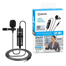 Mua Micro Thu Âm Cài Áo Cao cấp BOYA BY-M1 Thu đa hướng Cho Điện Thoại  Máy Tính  Máy Ảnh  DSLR  Máy Quay Phim - Hàng Chính Hãng Có Pin Sơ cua