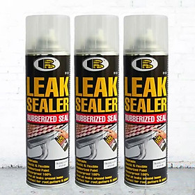 Combo 3 chai Sơn xịt chống dột chống thấm Leak Sealer B125 Bosny - 600ml - Nhập khẩu Thái Lan.